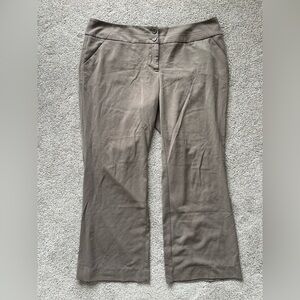 Womens Apt. 9 Curvy Fit Tan Pants- Size 18